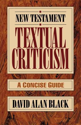 Book review New Testament Textual Criticism by David Alan Black